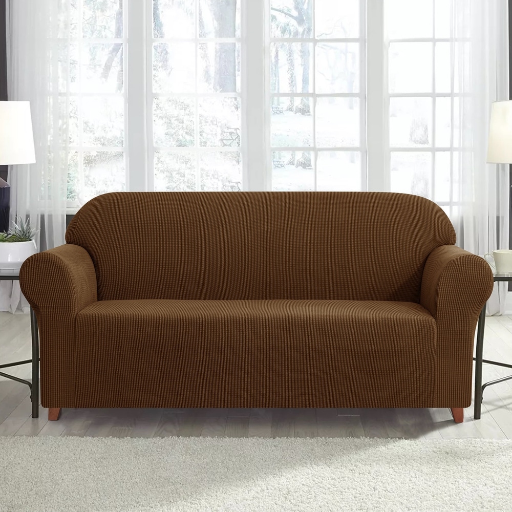 Subrtex 1-Piece PU Leather Chair Loveseat Sofa XL-Sofa Cushion Covers - On  Sale - Bed Bath & Beyond - 32579966