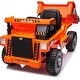 preview thumbnail 26 of 29, Ride on Dump Truck,12V Ride on Construction Vehicle with Parents Control,Electric Dump Bed and Extra Shovel,Phone Stand