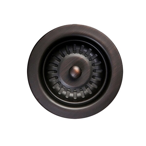 Premier Copper Products 3.5-inch Kitchen, Prep, Bar Basket Strainer Drain - Oil Rubbed Bronze. Opens flyout.