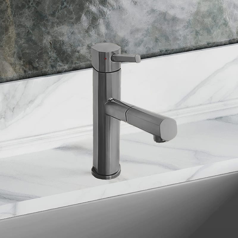 Whitehaus Waterhaus Single Hole Pull Down Kitchen Faucet