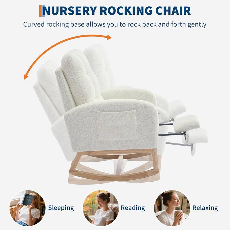 Modern Nursery Rocking Chair
