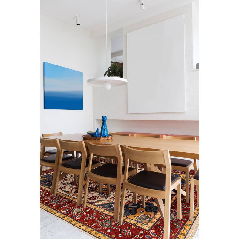 ECARPETGALLERY Hand-knotted Serapi Heritage Cream Wool Rug - 9'10 x 13'10