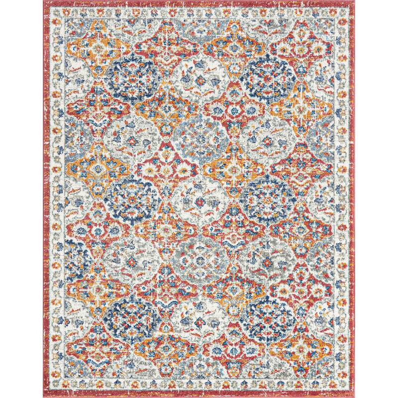 Chesney Bohemian & Eclectic Floral Indoor Area Rug
