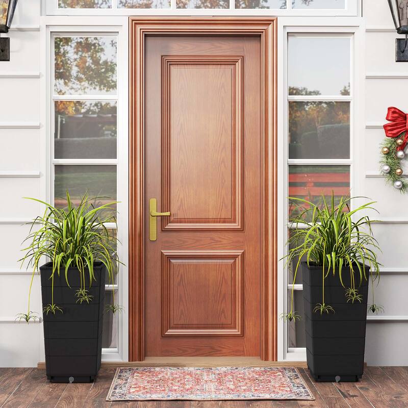 Costway 23" Tall Planter Set of 2 for Indoor/ Outdoor Use Large - See Details
