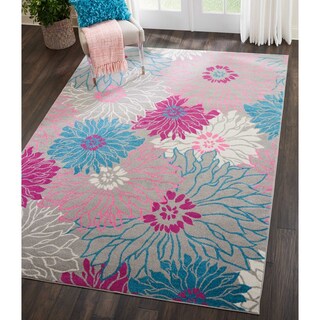 Nourison Passion Abstract Modern Floral Area Rug
