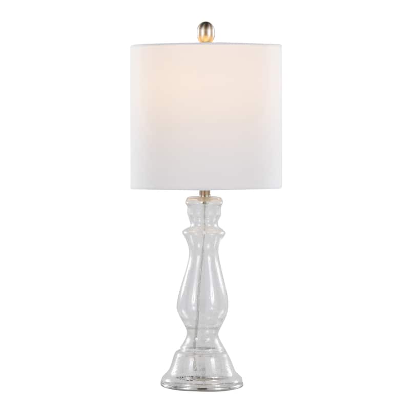 Bella 24" Glass Table Lamp (Set of 2)