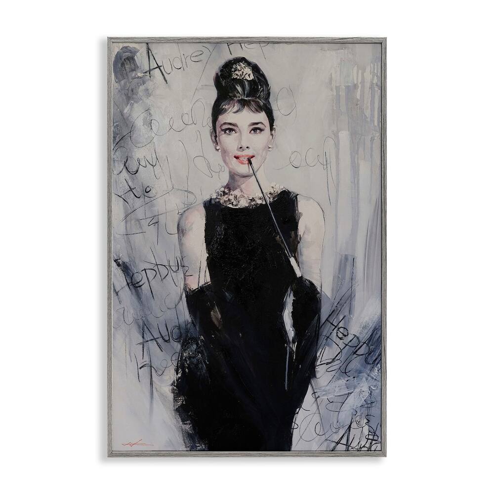 Stupell Classic Audrey Modern Details Framed Giclee Art Design By Lucille Lee
