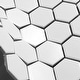 preview thumbnail 5 of 12, Honeycomb 2" x 2" White Porcelain Floor and Backsplash Wall Tile