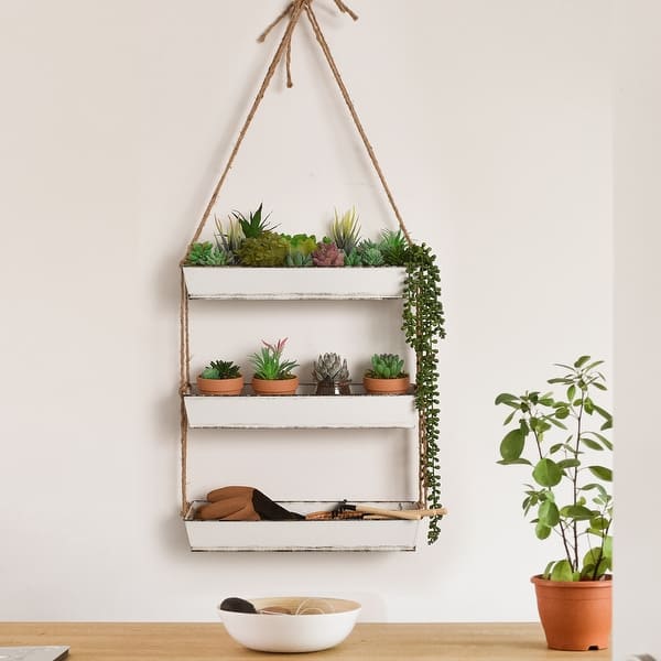 3-Tier Hanging Planter for Indoor and Outdoor - Bed Bath & Beyond - 36177898