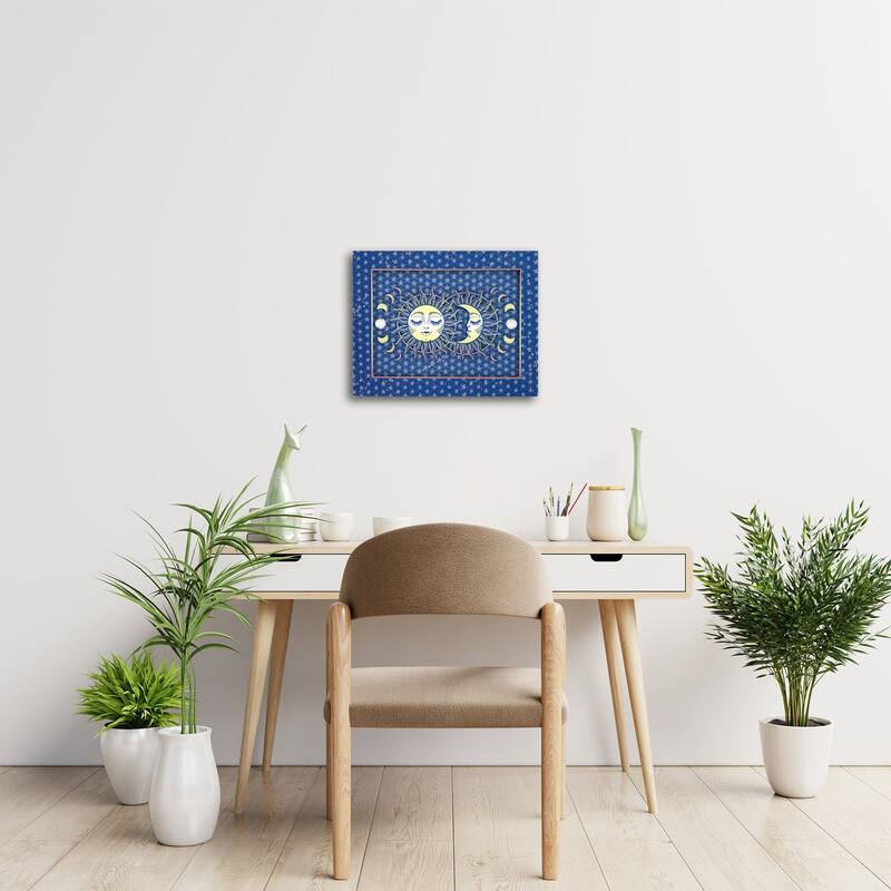 Matashi 5D Multi-Dimensional Wall Art - Custom Made Sun and Moon Wall Art Print