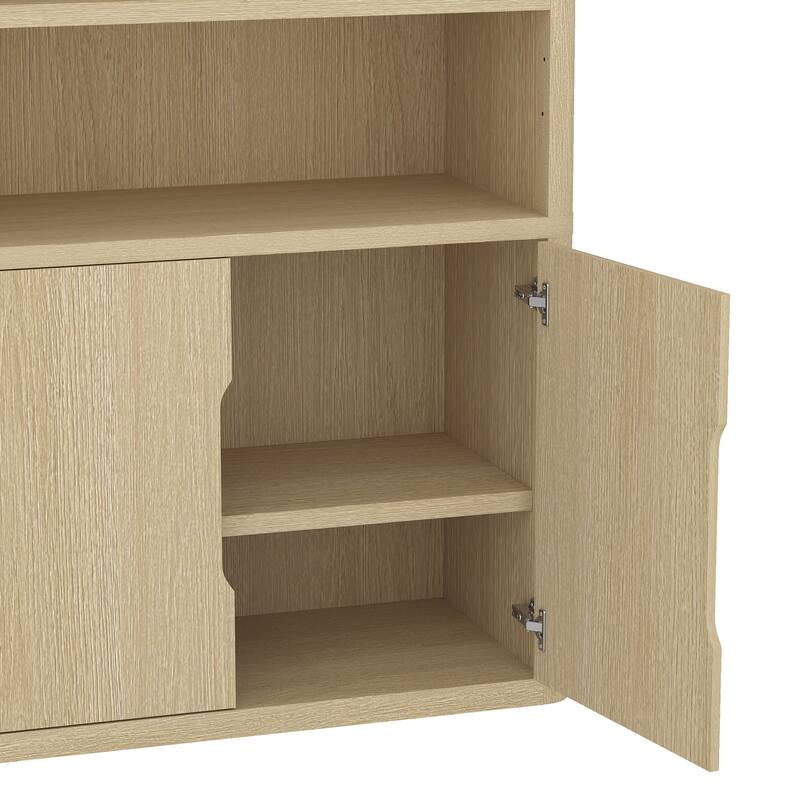 Manhattan Comfort Rivington Modern 40 In Bookcase Cabinet