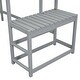 preview thumbnail 9 of 11, Twin Size High Loft Bed with Ladder landing Platform