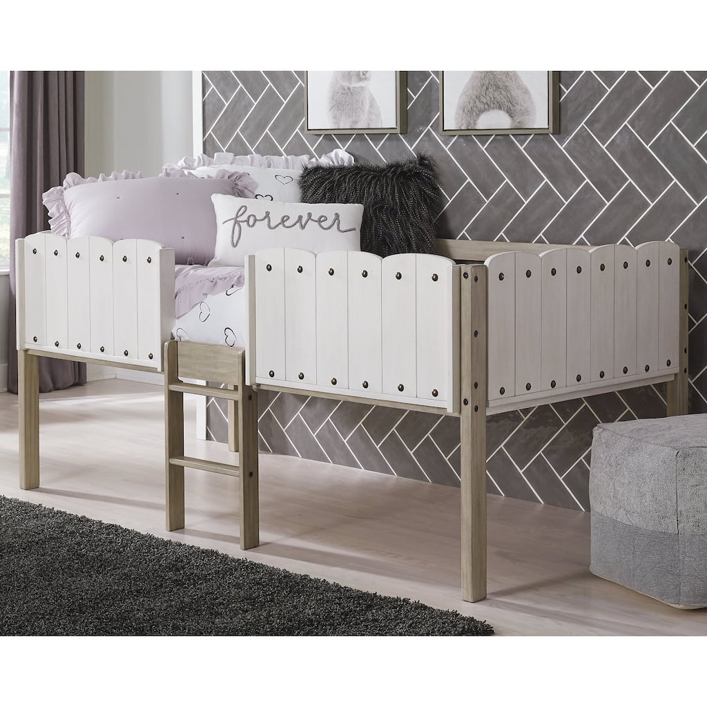 Signature Design by Ashley Wrenalyn Two-tone Twin Loft Bed Frame