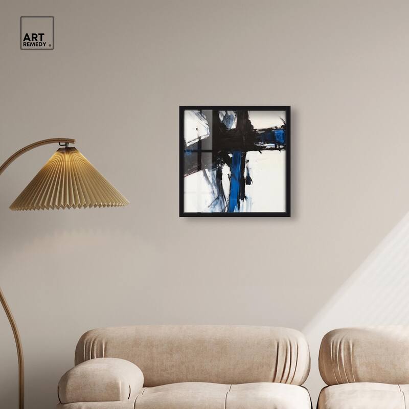Blue Streak I Shadowbox by Art Remedy