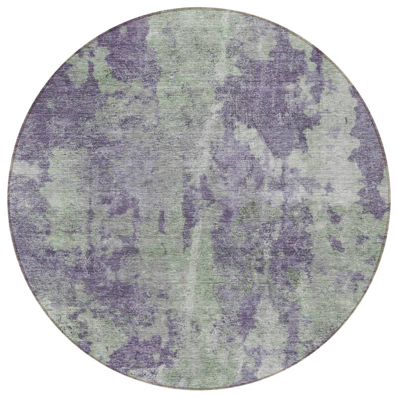 Jaz Modern Art-Inspired Weather Resistant Timeless Fusion Outdoor Rug