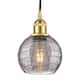 Option Satin Gold / Light Smoke Deco Swirl