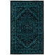 preview thumbnail 216 of 230, SAFAVIEH Adirondack Cheyenne Rustic Oriental Medallion Rug 3' x 5' - Black/Teal