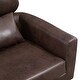 preview thumbnail 24 of 36, Loveseat, Lounge Sofa, Double Seat Removable Headrest with 2 Pillows