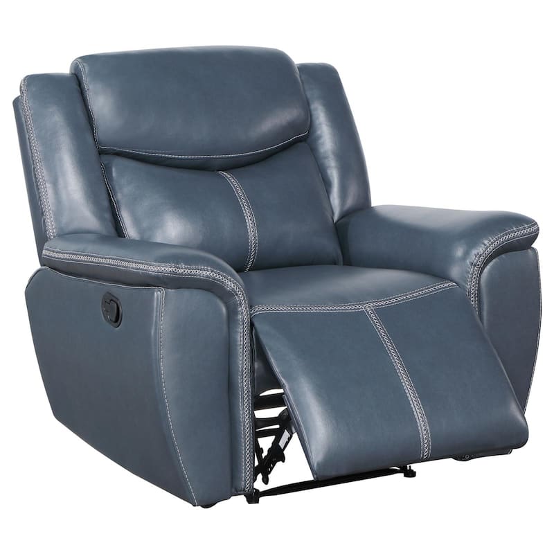 Stanwicke Blue Recliner Chair