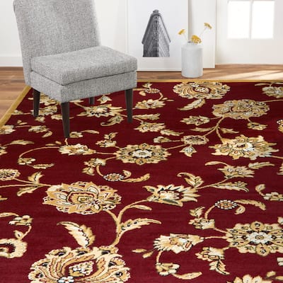 Home Dynamix Optimum Malin French Country Floral Area Rug
