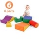 preview thumbnail 2 of 15, Colorful Soft Climb and Crawl Foam Playset 6 in 1