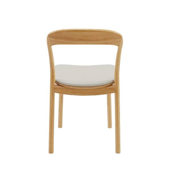 Greenington Hanna Chair Leather Seat, Wheat (Set of 2)