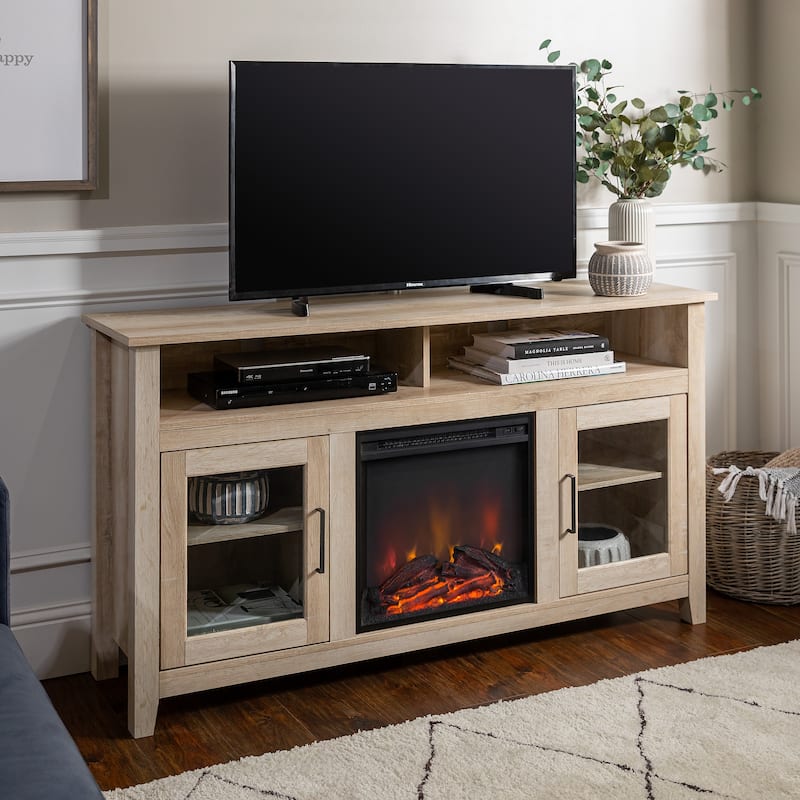 Middlebrook 58-inch 2-Door Highboy Fireplace TV Stand