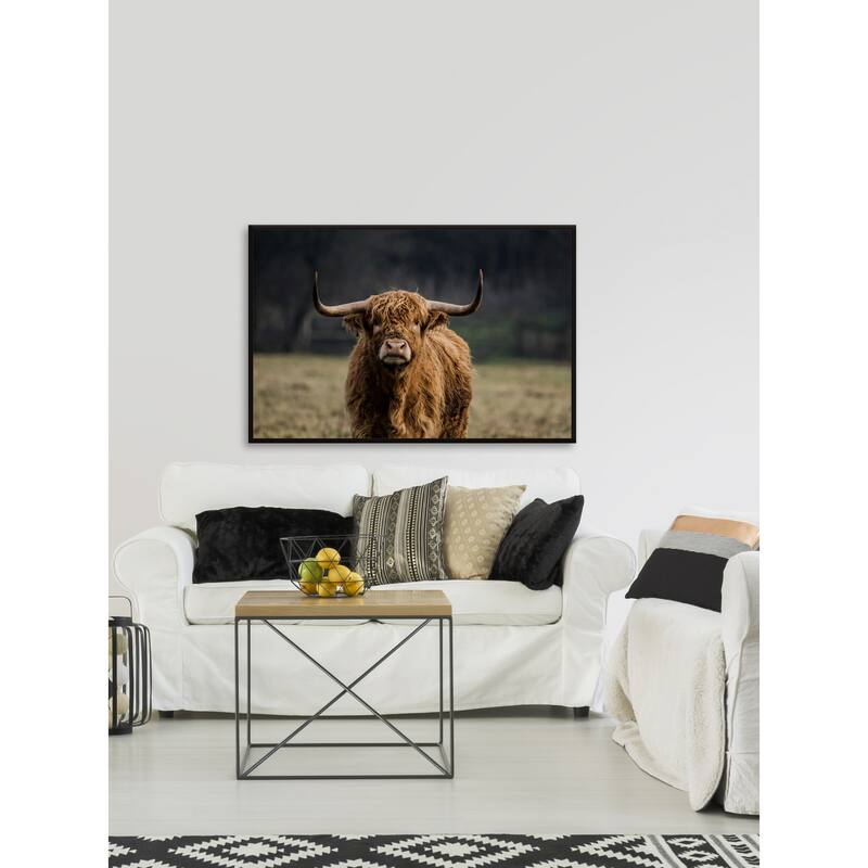 Whatever It Takes Floater Framed Print on Canvas