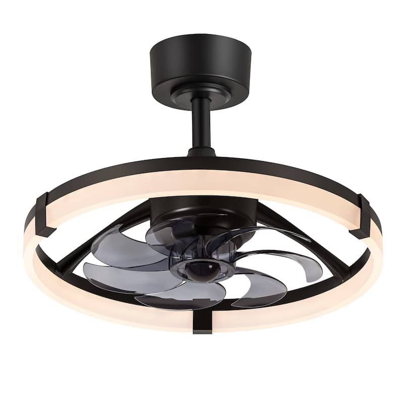 20"/23" Low Profile Dimmable Smart Ceiling Fan with Lights and Remote(6/7 ABS Blades)