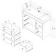 preview thumbnail 4 of 13, South Shore Little Smileys Changing table with removable rim, drawers, and open storage