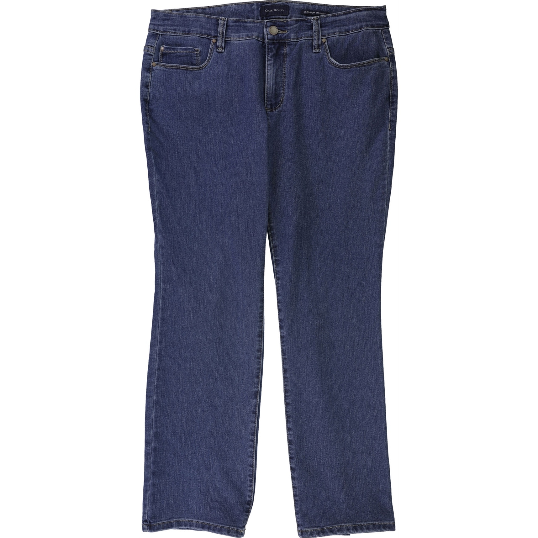 charter club lexington straight leg jeans