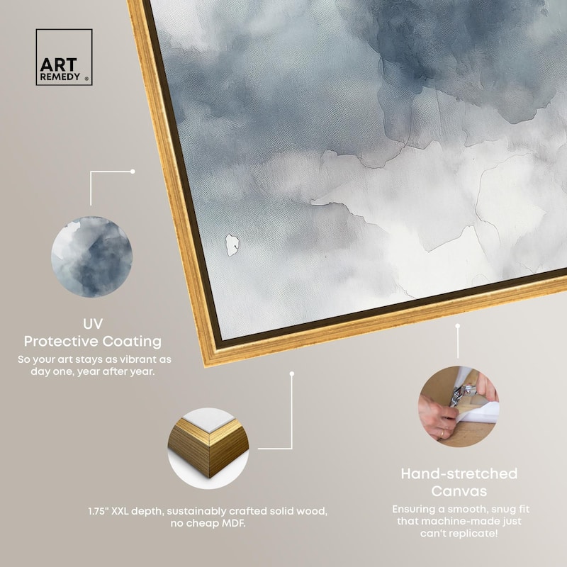 Calming Tides Canvas Set of 2 by Art Remedy