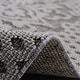 preview thumbnail 4 of 5, LOOM & LUXE Collection Gray/White Medallion Indoor/Outdoor Area Rug