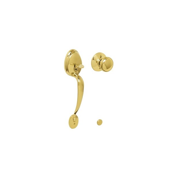 Schlage FE285-PLY-PLY Plymouth Lower Handleset for Electronic Keypad with Plymouth Interior Knob