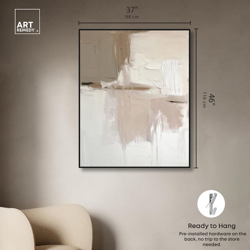 Gentle Strokes of Nature II Canvas by Art Remedy