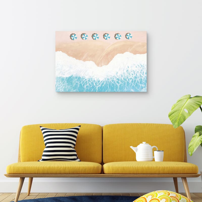 Sky Seaview II by James Wiens Canvas Art Print