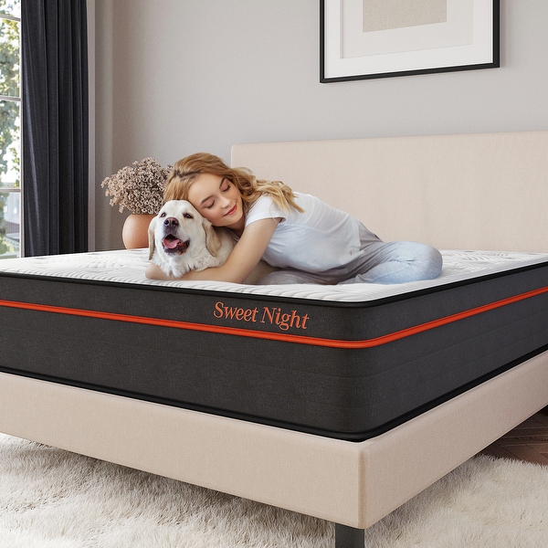 Sweetnight Twilight 14 Gel Memory Foam Mattress Hybrid Mattress On Sale Bed Bath Beyond 39120755