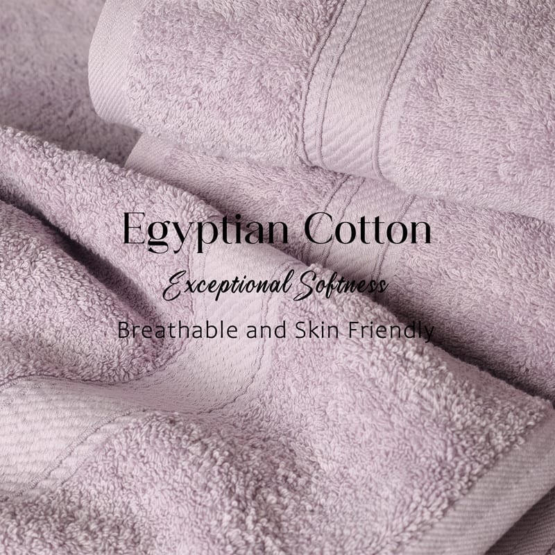 Superior Luxury Egyptian Cotton Bath Towel Set of 2 Ultra Plush, Heavyweight, Absorbent Spa & Hotel Quality Bath Towels Set