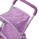 preview thumbnail 5 of 7, Olivia's Little World - Baby Doll Jogging Stroller - Purple / Stars - 21" L x 13" W x 21.26" H