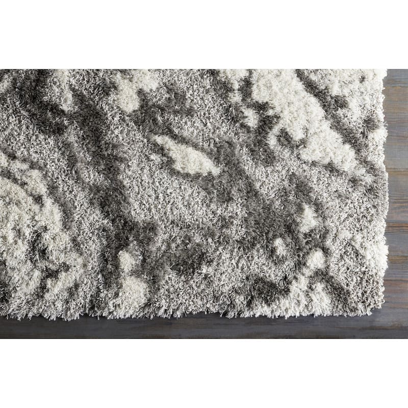 Livabliss Alta Shag Scandinavian Abstract Area Rug