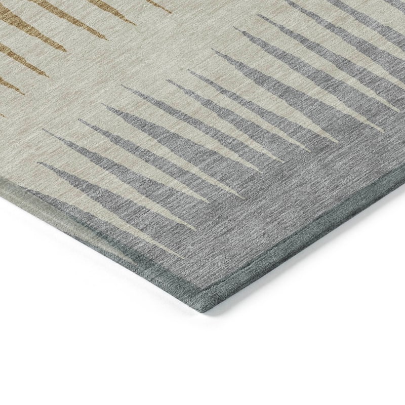 Machine Washable Indoor/ Outdoor Chantille Contemporary Ombre Rug
