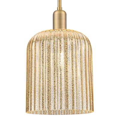Innovations Lighting 716-1S-G559-8ME Bridal Veil 8" Wide Mini Pendant