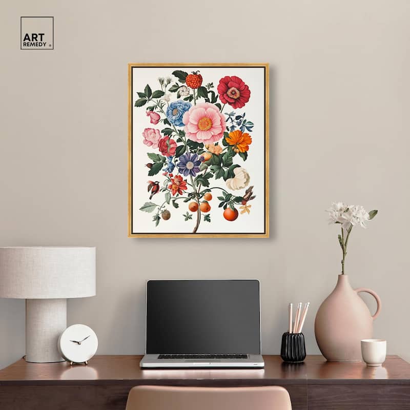 Goldenrod Grace Canvas by Art Remedy