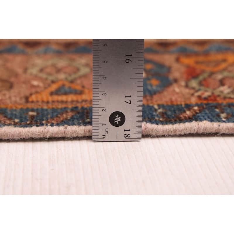 ECARPETGALLERY Hand-knotted Antalya Vintage Brown Wool Rug - 4'2 x 6'8