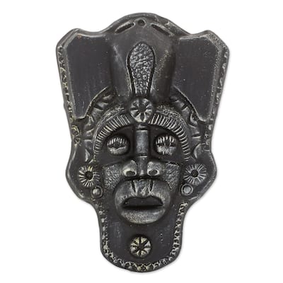 Novica Handmade Honor The Ancients Resin Mask