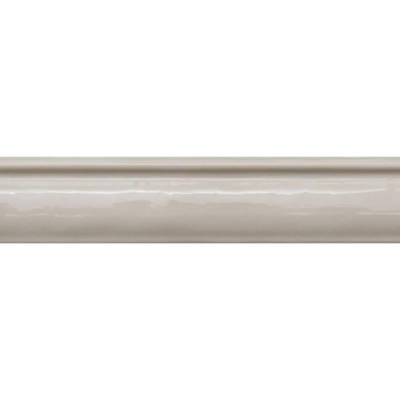Chelsea 2in x 10in Ceramic Chair Rail Wall Tile - Bone - 2 x 10 - 1 Piece