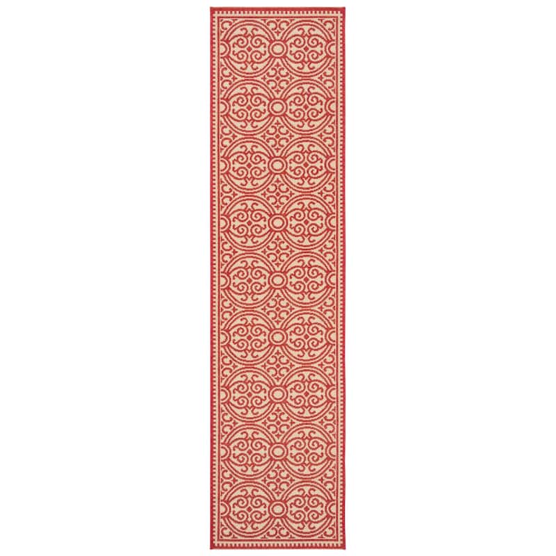 SAFAVIEH Linden Myriame Indoor/ Outdoor Waterproof Patio Backyard Rug