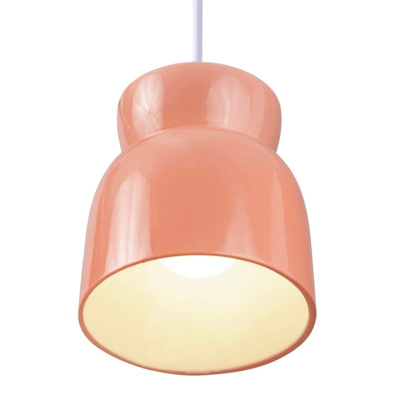 Ceramic Large Hourglass Pendant