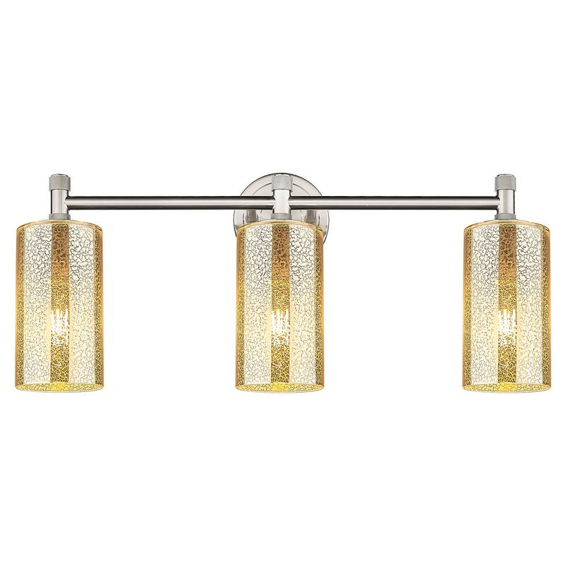 Innovations Lighting 434-3W-G434-7ME Crown Point 3 Light 24" Wide - Satin Nickel