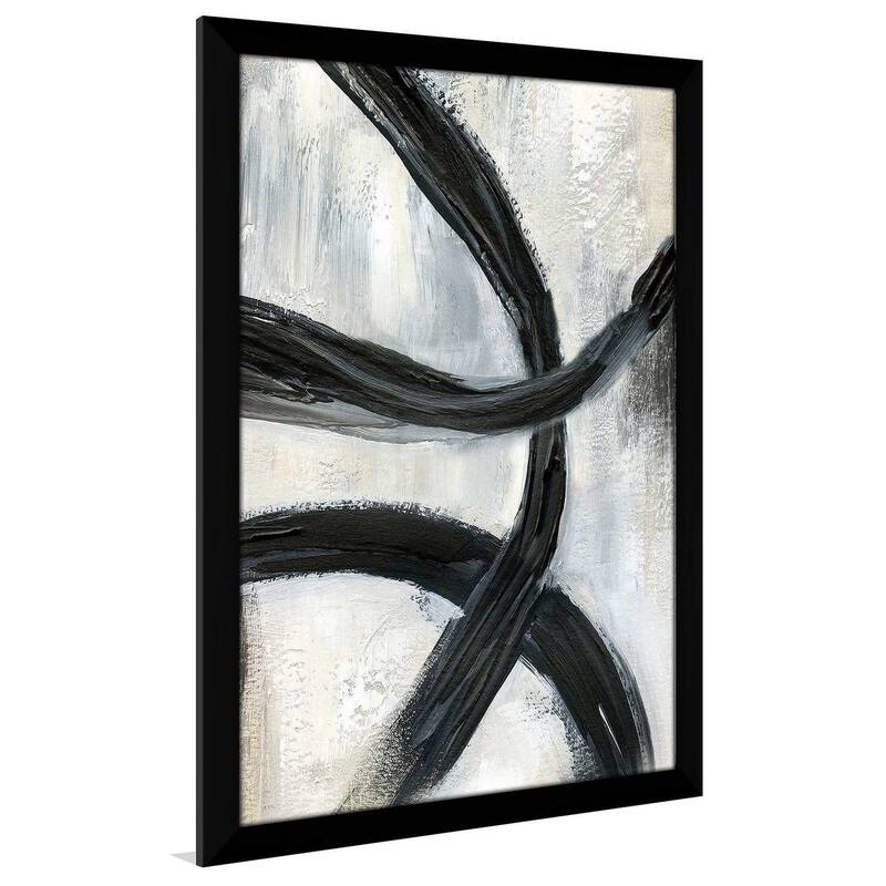 "Abstract Rings II (Vertical)" by Nan Print on Acrylic
